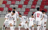 [ẢNH] Thầy trò Park Hang-seo rèn chiến thuật tấn công ĐT Jordan