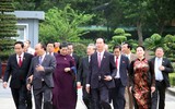 Những hình ảnh từ nghị trường Quốc hội trong ngày khai mạc kỳ họp thứ 5