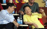 [ẢNH] Cầu thủ Hà Nội công kênh bầu Hiển, ăn mừng chức vô địch V-League 2018