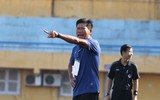 [Ảnh] Bùi Tiến Dũng cùng đồng đội vỡ òa cảm xúc trong ngày vô địch hạng Nhất