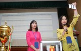 [ẢNH] Toàn cảnh lễ bốc thăm chia bảng giải bóng đá học sinh THPT Hà Nội 2018