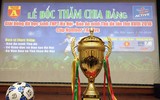 [ẢNH] Toàn cảnh lễ bốc thăm chia bảng giải bóng đá học sinh THPT Hà Nội 2018