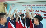 [ẢNH] Đội nắng luyện tập, chờ ngày tranh tài giải bóng đá học sinh Hà Nội 2018