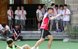 [ẢNH] Đội nắng luyện tập, chờ ngày tranh tài giải bóng đá học sinh Hà Nội 2018