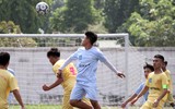 [Ảnh] Hấp dẫn 10 trận mở màn giải bóng đá học sinh THPT Hà Nội 2018