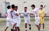 [Ảnh] Hấp dẫn 10 trận mở màn giải bóng đá học sinh THPT Hà Nội 2018
