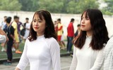 [ẢNH] Nữ sinh Hà thành khoe sắc dưới nắng thu