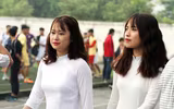 [ẢNH] Nữ sinh Hà thành khoe sắc dưới nắng thu