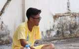 [ẢNH] 10 phút trên sân của Đào Vương Thành, cầu thủ chỉ có 1 tay
