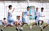 [Ảnh] Hấp dẫn 10 trận mở màn giải bóng đá học sinh THPT Hà Nội 2018