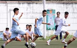 [Ảnh] Hấp dẫn 10 trận mở màn giải bóng đá học sinh THPT Hà Nội 2018