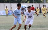 [Ảnh] Hấp dẫn 10 trận mở màn giải bóng đá học sinh THPT Hà Nội 2018
