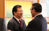 [ẢNH] Những hình ảnh đầu tiên từ nghị trường Quốc hội trong ngày khai mạc kỳ họp thứ 6