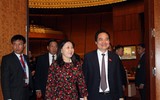 [ẢNH] Những hình ảnh đầu tiên từ nghị trường Quốc hội trong ngày khai mạc kỳ họp thứ 6