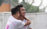 [ẢNH] Đánh bại cựu Á quân, THPT Nguyễn Bỉnh Khiêm đặt một chân vào vòng 1/16