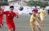 [ẢNH] Hình ảnh lượt trận cuối cùng vòng bảng giải bóng đá học sinh THPT Hà Nội 2018