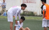 [ẢNH] THPT Việt Hoàng gây bất ngờ, THPT Trương Định thắng sát nút