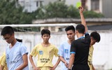[ẢNH] Thủ môn bất đắc dĩ mang về chiến thắng cho THPT Xuân Mai