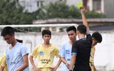 [ẢNH] Thủ môn bất đắc dĩ mang về chiến thắng cho THPT Xuân Mai