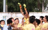 [ẢNH] Thủ môn bất đắc dĩ mang về chiến thắng cho THPT Xuân Mai