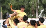 [ẢNH] Thủ môn bất đắc dĩ mang về chiến thắng cho THPT Xuân Mai