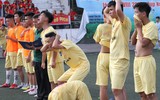 [ẢNH] Thắng luân lưu kịch tính, THPT Hoài Đức A tiến vào tứ kết