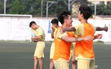 [ẢNH] Thắng luân lưu kịch tính, THPT Hoài Đức A tiến vào tứ kết