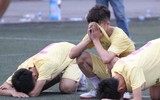 [ẢNH] Cuộc ngược dòng ngoạn mục trên chấm luân lưu của THPT Xuân Mai