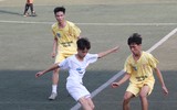[ẢNH] Thầy trò trường Xuân Mai ăn mừng chiến thắng nghẹt thở trước 