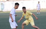 [ẢNH] Thầy trò trường Xuân Mai ăn mừng chiến thắng nghẹt thở trước 