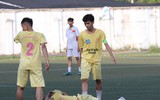 [ẢNH] Thầy trò trường Xuân Mai ăn mừng chiến thắng nghẹt thở trước 