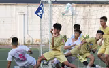 [ẢNH] Thầy trò trường Xuân Mai ăn mừng chiến thắng nghẹt thở trước 