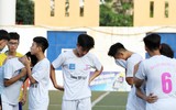 [ẢNH] Thầy trò trường Xuân Mai ăn mừng chiến thắng nghẹt thở trước 