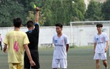 [ẢNH] THPT Xuân Mai mất vé chung kết sau loạt luân lưu may rủi
