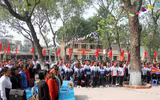 [ẢNH] Lễ xuất quân rộn ràng, rực rỡ sắc màu của thầy trò trường Phùng Khắc Khoan