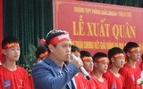 [ẢNH] Lễ xuất quân rộn ràng, rực rỡ sắc màu của thầy trò trường Phùng Khắc Khoan