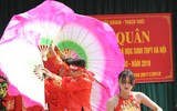 [ẢNH] Lễ xuất quân rộn ràng, rực rỡ sắc màu của thầy trò trường Phùng Khắc Khoan