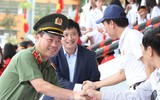 [ẢNH] Toàn cảnh lễ trao giải trận chung kết giải bóng đá học sinh THPT Hà Nội 2018