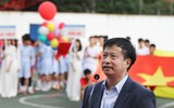[ẢNH] Toàn cảnh lễ trao giải trận chung kết giải bóng đá học sinh THPT Hà Nội 2018