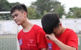 [ẢNH] THPT Trương Định lên ngôi vô địch sau loạt luân lưu nghẹt thở