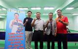 Quán quân Olympic Jin Jong-oh trổ tài bắn súng trước các xạ thủ Việt Nam