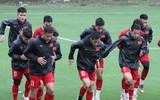 [ẢNH] Đức Chinh tươi rói, Văn Toàn và Ngọc Hải phải tập riêng
