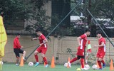 [ẢNH] Đức Chinh tươi rói, Văn Toàn và Ngọc Hải phải tập riêng