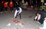 [ẢNH] Nhiều bạn trẻ rủ nhau dọn 