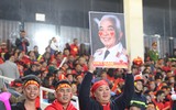 [ẢNH] Bầu không khí bên trong sân Mỹ Đình trước trận Việt Nam - Malaysia