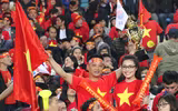 [ẢNH] Bầu không khí bên trong sân Mỹ Đình trước trận Việt Nam - Malaysia