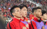 [ẢNH] Thầy trò ông Park cầu nguyện trước khi đá chung kết