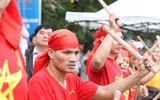 [ẢNH] Tưng bừng hội bơi chải thuyền rồng Hà Nội đầu xuân Kỷ Hợi