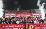 [ẢNH] Thắng dễ Bình Dương, Hà Nội FC đoạt Siêu cúp quốc gia 2018