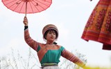 [ẢNH] Mê mẩn sắc hoa tháng Giêng nơi miền biên viễn